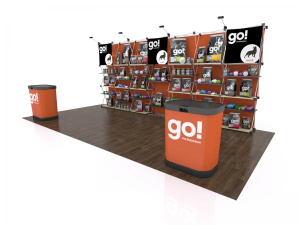 FG-205 Trade Show Pop Up Display -- Version 2c